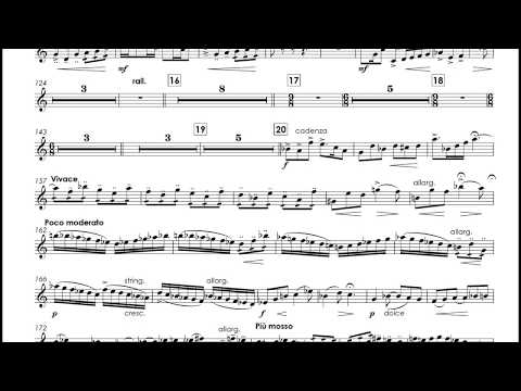 Vasilenko, Sergei  - Concert - Poem for trumpet - T. Dokshizer trumpet Bb