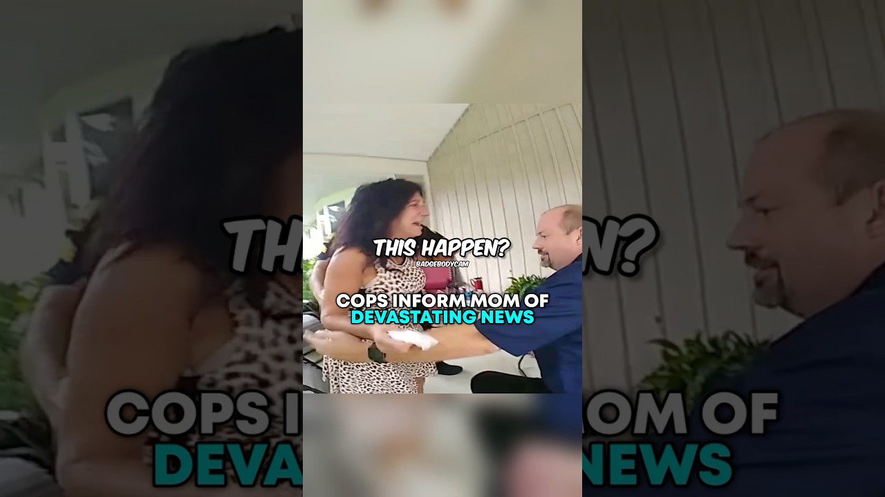 Cops Inform Mom Of DEVASTATING News 😢