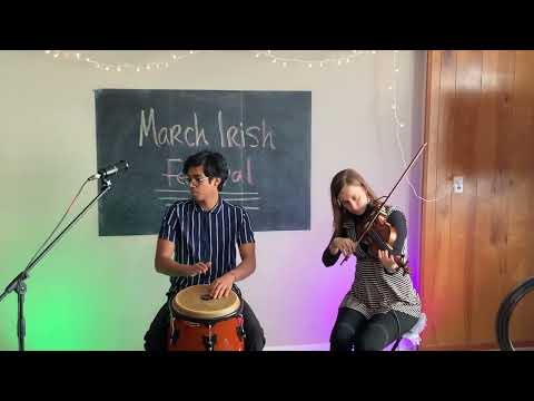 Rolling in the Barrel Fiddle Conga Duo