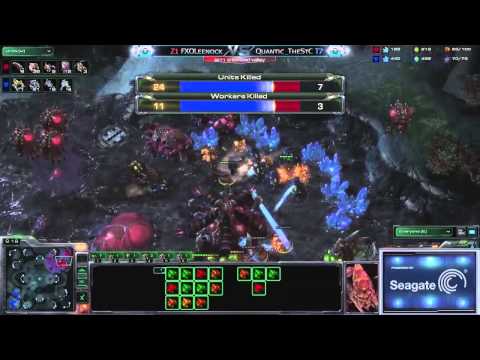 SC2 Leenock vs TheStC ZvT Game 1 IPL 5 Winners Round 5 Starcraft 2 Tournaments