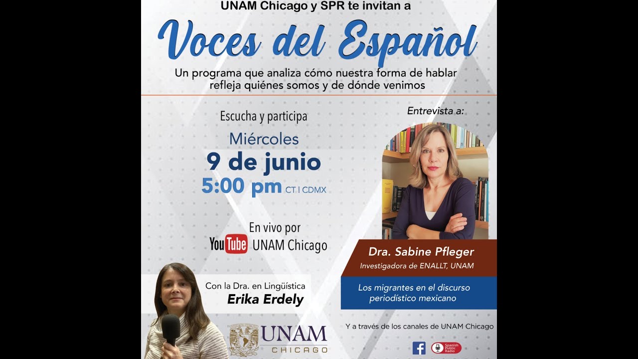 VOCES DEL ESPAÑOL 074 Invitada Dra. Sabine Pfleger