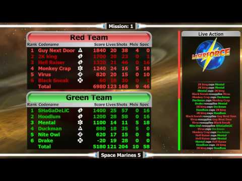 Laserforce ANZSM2009 - R2M09 - AUCK V OAK-A - G1 (Part 1).avi