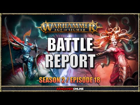 Idoneth Deepkin vs Daughters of Khaine Battle Report Age of Sigmar