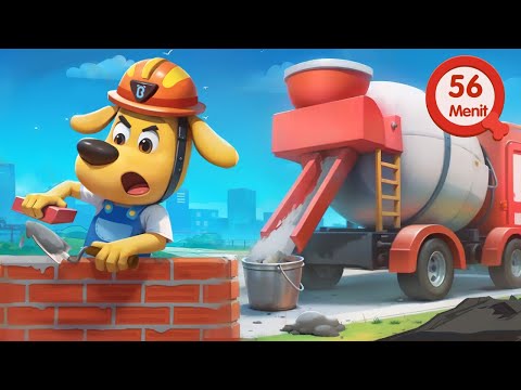 Ahli Konstruksi 🏗️| Keamanan Rumah | Tips Keamanan | Kartun Anak-anak | Kepala Polisi Labrador