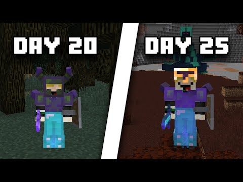 Evbo - I Spent 100 Days In The Minecraft Twilight Forest...Here Are Days 20-25