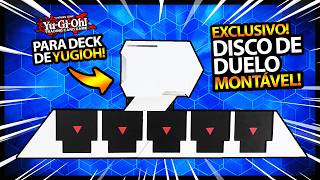 💥 EXCLUSIVO! DISCO DE DUELO YUGIOH MONTÁVEL! FAST YUGI!