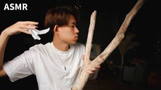 【ASMR】木と紙