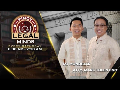 LIVE: Pinoy Legal Minds April 27, 2024