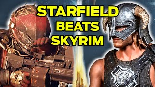 Starfield Surpasses Skyrim, But There's a Problem...