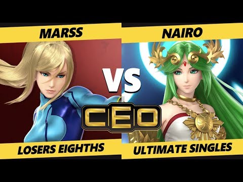 CEO 2019 SSBU - NRG | Nairo (Palutena) Vs. PG | Marss (ZSS) Smash Ultimate Tournament Losers Eighths