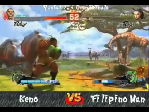 Keno (Balrog) Vs. Filipino Man (Rose) RanBat 1.5 S-1 GRANDFINALS pt1