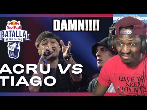 REACCION ACRU vs TIAGO - Octavos | Red Bull Argentina 2020 | English Subtitles | #Acru #Tiago