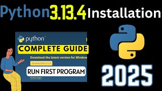 Download the video "How to Install Python 3.13.4 on Windows 11/10 [2025 Update] | Latest Python Installation"