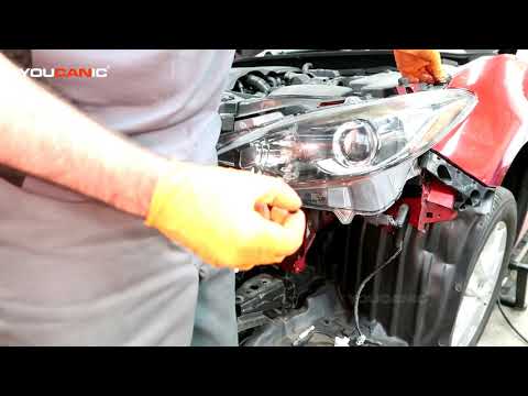 2014-2018 Mazda 3 Replacement of Headlight Assembly