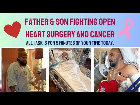 Father and Son Fighting Heart Attack and Cancer