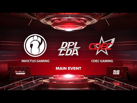 Invictus Gaming vs CDEC Gaming, DPL-CDA Professional League Season 1, bo3, game 1 [Eiritel & Lost]