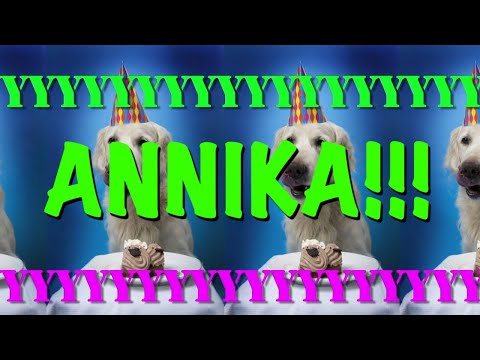 HAPPY BIRTHDAY ANNIKA! - EPIC Happy Birthday Song