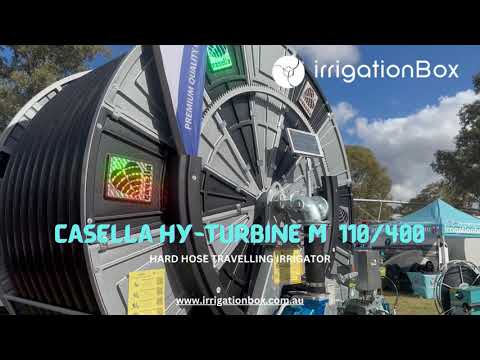 Casella HY Turbine M 110 400 Hard Hose Irrigator Overview