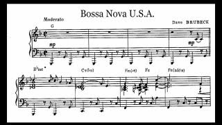 Dave Brubeck - Bossa Nova U.S.A. (transcription)