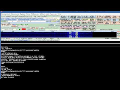 8414.5 KHZ NAVTEX ZCZC using Winradio Excalibur Pro