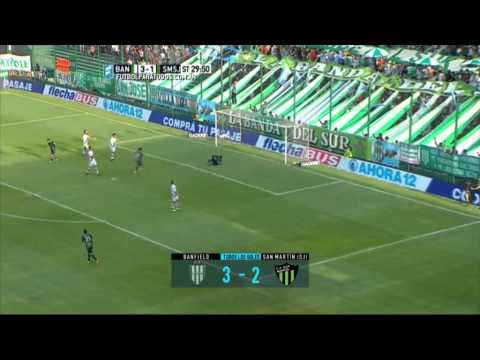 Todos los goles. Fecha 5. Primera División 2015. FPT.