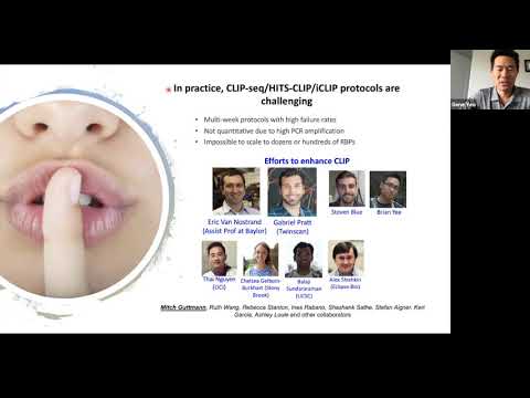 Gene Yeo, RNA Innovation Seminar Series, Webinar Oct 19, 2020