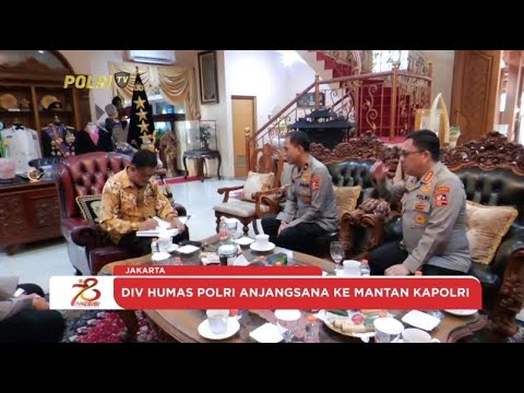 HARI BHAYANGKARA KE-78, POLRI GELAR ANJANGSANA PADA PURN. POLRI