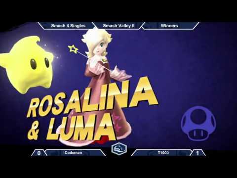 Smash Valley II Wii U Singles Top 16 - Codeman vs T1000