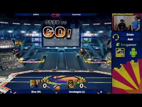 CZPM71 Grand Finals: Blue (Link) vs ilovebagelz (Luigi,Falcon)