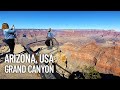 Mather Point, Grand Canyon South Rim Walking Tour - Main View Point, Arizona, USA