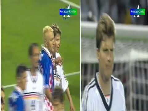 Germany vs Croatia Quarter finals World cup 1998