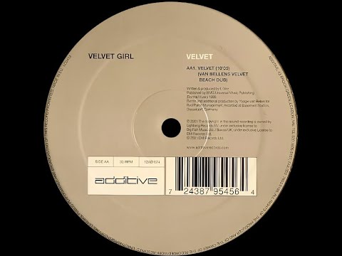 Velvet Girl – Velvet (Van Bellens Velvet Beach Dub)