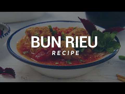 Bun Rieu Recipe: How To Make Vietnamese Crab Noodle Soup