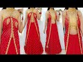 Jacket Style Lehanga Saree Wearing/How to wear lehanga saree step by step/Lehanga saree pahane