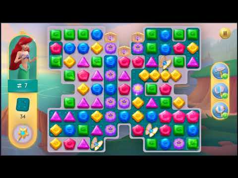 Disney Princess Majestic Quest Level 150 - NO BOOSTERS + FULL STORY 👸 | SKILLGAMING ✔️