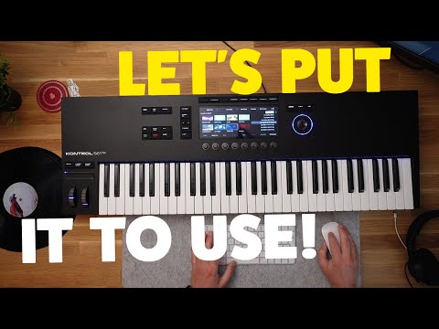 Native Instruments Kontrol S61 mk3 - Actual music making