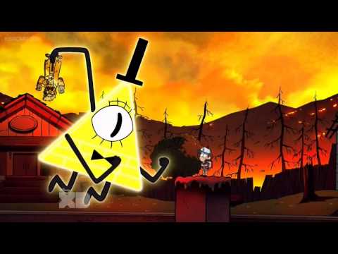 Gravity falls weirdmageddon  action scene