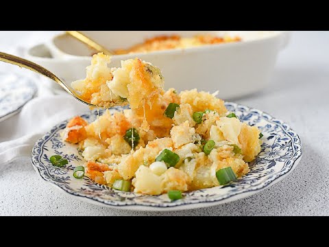 Small Batch Cheesy Potatoes for Two (Funeral Potatoes)