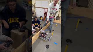 More measuring distance with Plan B Robotics for our autonomous program! 😎 #first #firstrobotics