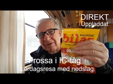 2019-02-16 LÖRDAGSRESA MED NEDSLAG - Aldrig fel med ett IC-tåg