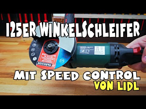 Am Start: PARKSIDE® Winkelschleifer PWS 125 F5 1200 Watt