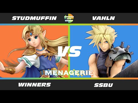 Menagerie: Studmuffin (Zelda) VS Vahln (Cloud) - Super Smash Bros Ultimate