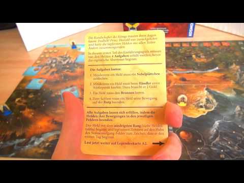 Die Legenden von Andor - Spielregeln - Videoerklärung