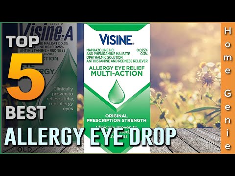 Top 5 Best Allergy Eye Drops Review for Dry/Watery Eyes, Redness, Itchy & Contacts Wearers [2023]