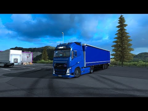 Euro truck simulator 2 1.30.ProMods 2.26.Nikel-Hiorthhamn.Volvo FH&FH16 2012 Reworked