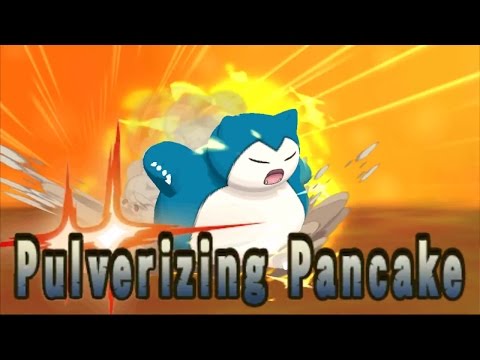 Snorlax Snorlium Z move - Pulverizing Pancake!