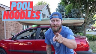 Inexpensive DIY Pool Noodle Roof Rack | Life Hack | Dad TV