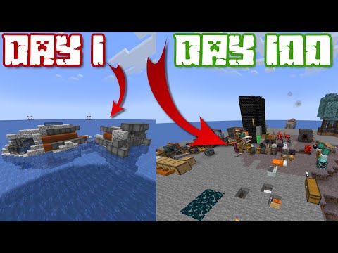 How Hard is it to beat Oceanblock 2? (Minecraft Modpack) - Part 1