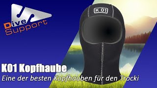 Welche Kopfhaube ist eine der Besten für meinen Trocki? Sicherlich die K01 | DiveSupport