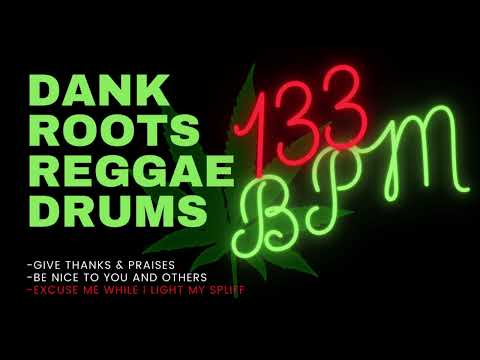ROOTS REGGAE DRUM TRACK #1| 133 BPM 420 Subscribers Special